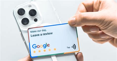 google nfc review cards|Google customer review card.